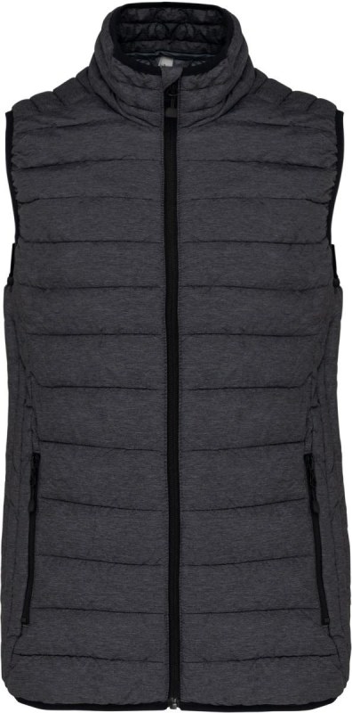 Kariban K 6114 Dámská lehká vesta 20.6114 marl dark grey