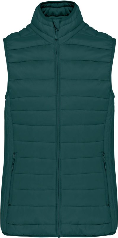 Kariban K 6114 Dámská lehká vesta 20.6114 mineral green