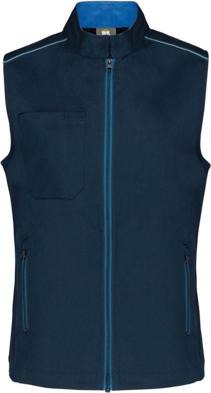 WK WK 6149 Dámská vesta "Day-to-Day" 20.6149 navy/light royal blue