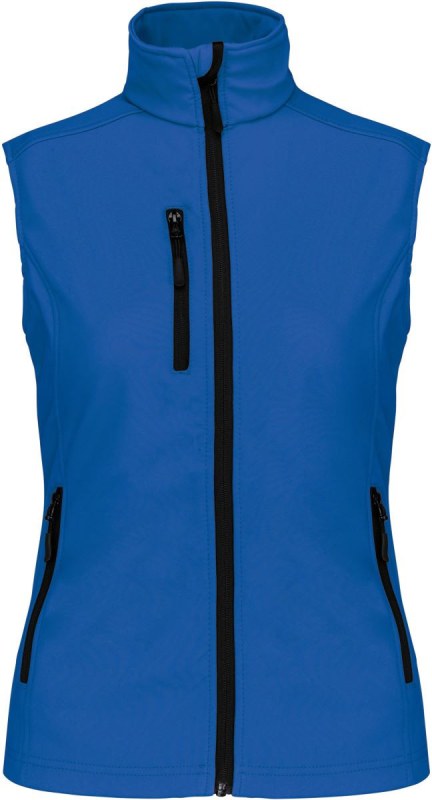 Kariban K 404 Dámská 3-vrstvá softhellová vesta 20.K404 aqua blue