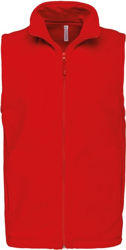 Kariban K 913 Mikrofleecová vesta "Luca" 20.K913 red - Dámské oblečení vesty