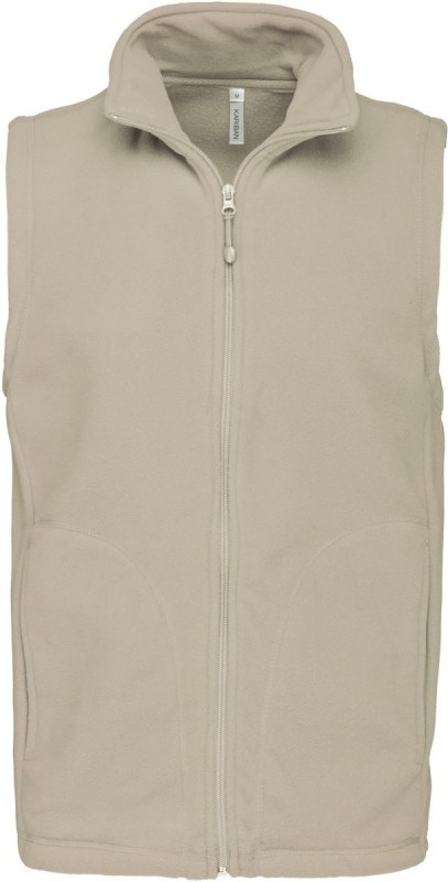 Kariban K 913 Mikrofleecová vesta "Luca" 20.K913 beige