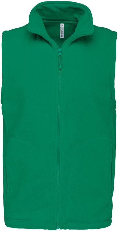 Kariban K 913 Mikrofleecová vesta "Luca" 20.K913 kelly green