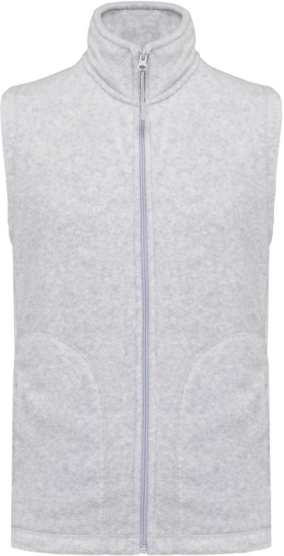 Kariban K 913 Mikrofleecová vesta "Luca" 20.K913 ash heather
