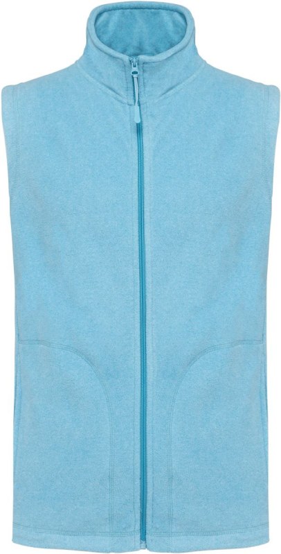 Kariban K 913 Mikrofleecová vesta "Luca" 20.K913 cloudy blue heather