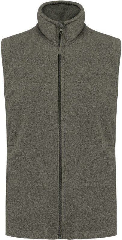 Kariban K 913 Mikrofleecová vesta "Luca" 20.K913 green marble heather