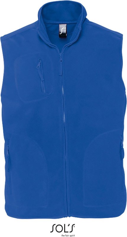 SOL´S Norway Fleecová vesta 25.5100 royal blue