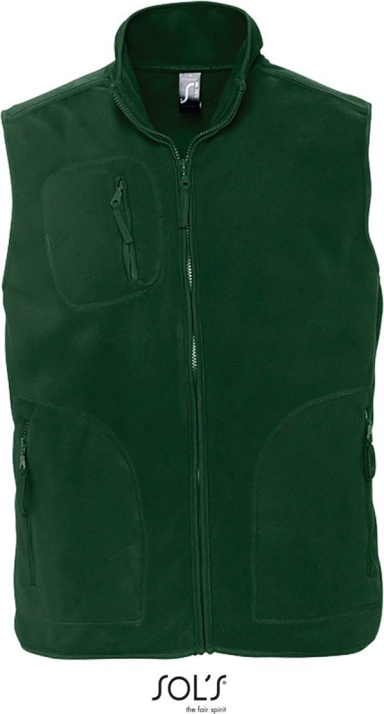 SOL´S Norway Fleecová vesta 25.5100 fir green