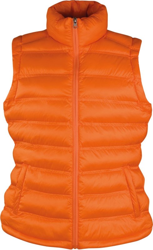 Result R 193F Polstrovaná dámská vesta "IceBird" 30.193F orange