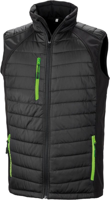 Result R 238X Hybridní vesta "Compass" 30.238X black/lime