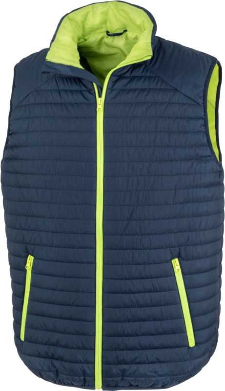 Result R 239X Thermo prošívaná vesta 30.239X navy/lime - Dámské oblečení vesty