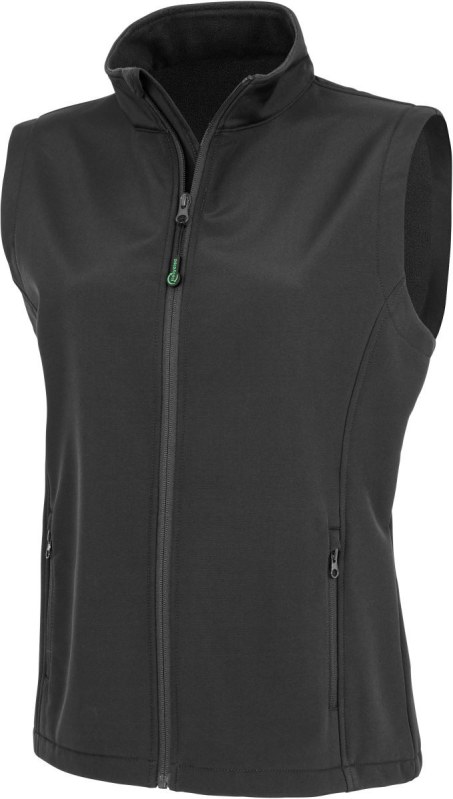 Result R 902F Dámská 2-vrstvá softshell vesta "Printable" 30.902F black