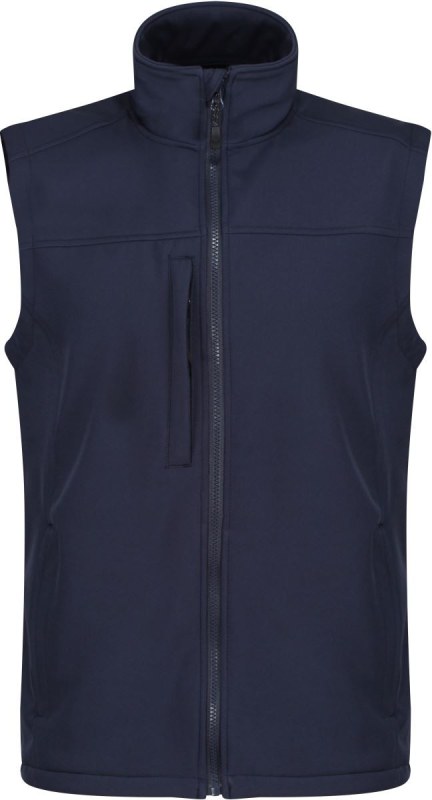 Regatta TRA 788 2-vrstvá softshellová vesta „Flux“ 36.A788 navy