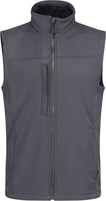 Regatta TRA 788 2-vrstvá softshellová vesta „Flux“ 36.A788 seal grey
