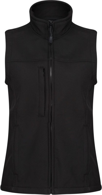 Regatta TRA 790 Dámská 2-vrstvá softshellová vesta „Flux“ 36.A790 black