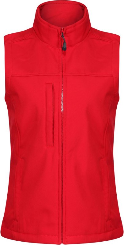 Regatta TRA 790 Dámská 2-vrstvá softshellová vesta „Flux“ 36.A790 classic red