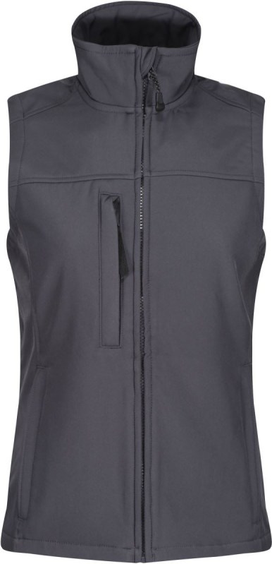 Regatta TRA 790 Dámská 2-vrstvá softshellová vesta „Flux“ 36.A790 seal grey