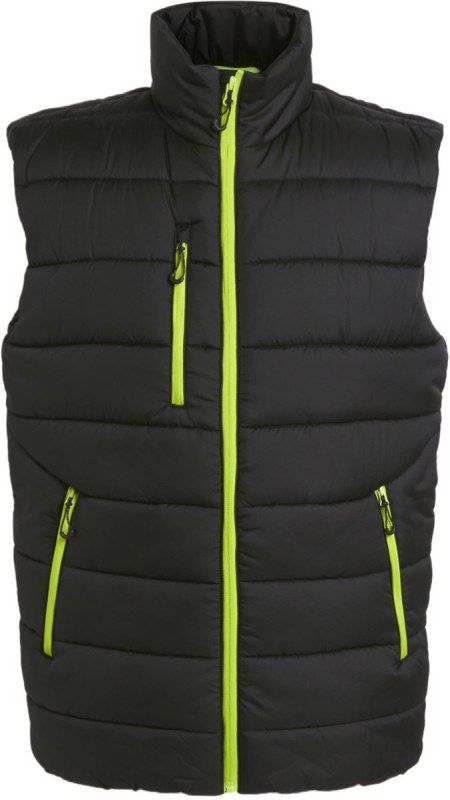 Regatta TRA 892 Thermo vesta "Navigate" 36.A892 black/lime green