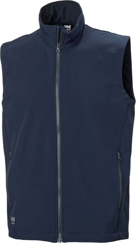 Helly Hansen Manchester 74086 3-vrstvá softshellová vesta "Manchester" 59.4086 navy - Dámské oblečení vesty