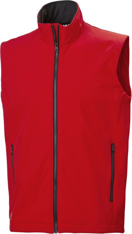 Helly Hansen Manchester 74086 3-vrstvá softshellová vesta "Manchester" 59.4086 alert red