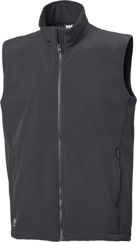 Helly Hansen Manchester 74086 3-vrstvá softshellová vesta "Manchester" 59.4086 ebony