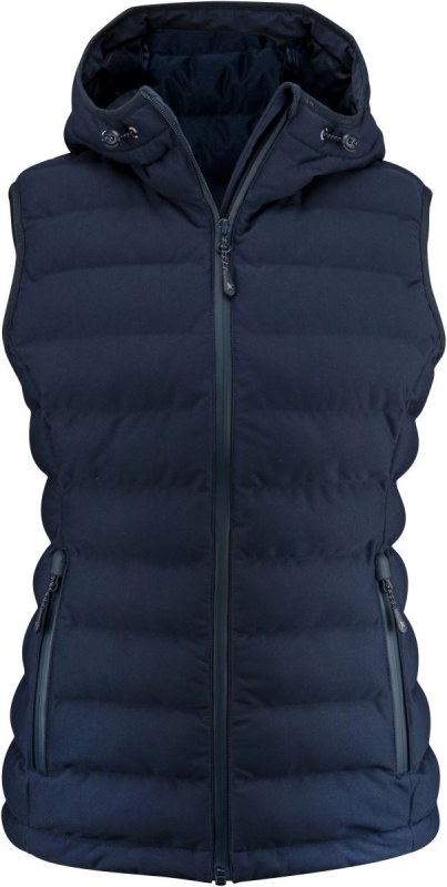 James Harvest Woodlake Vest Women Dámská vesta "Woodlake Heights" 62.1046 navy - Dámské oblečení vesty