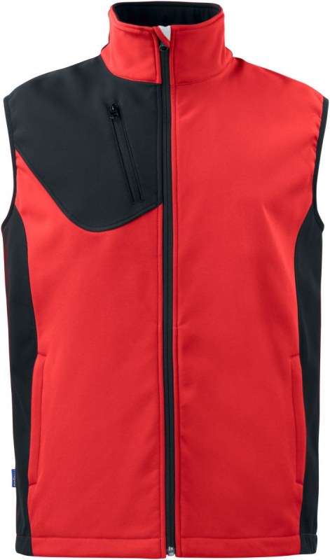 ProJob 3702 Softshellvest Pracovní softshellová vesta 64.3702 red