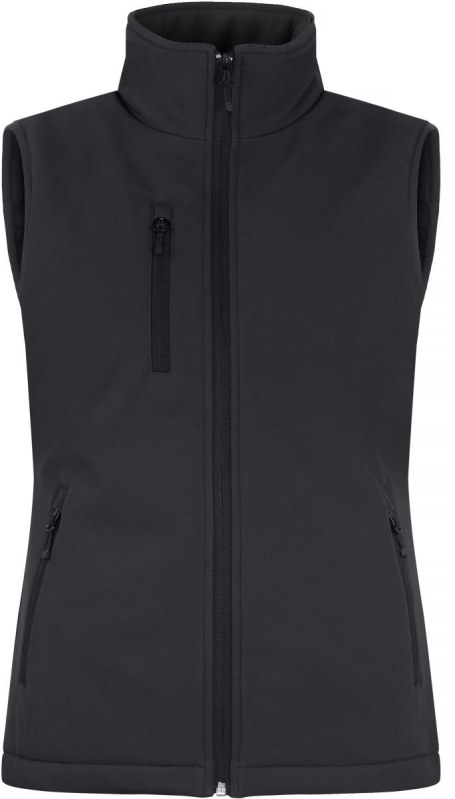 Clique Padded Softshell Vest Women Dámská zateplená softshellová vesta 67.0959 black - Dámské oblečení vesty