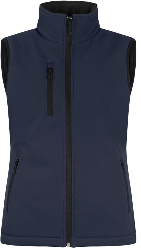 Clique Padded Softshell Vest Women Dámská zateplená softshellová vesta 67.0959 dark navy - Dámské oblečení vesty