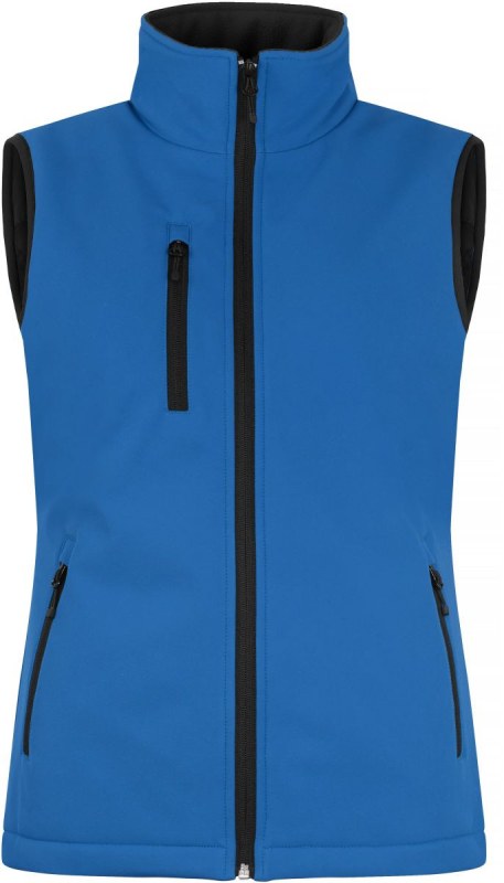 Clique Padded Softshell Vest Women Dámská zateplená softshellová vesta 67.0959 royal blue
