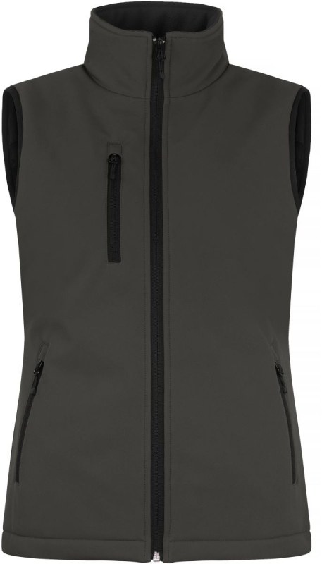 Clique Padded Softshell Vest Women Dámská zateplená softshellová vesta 67.0959 dark grey - Dámské oblečení vesty