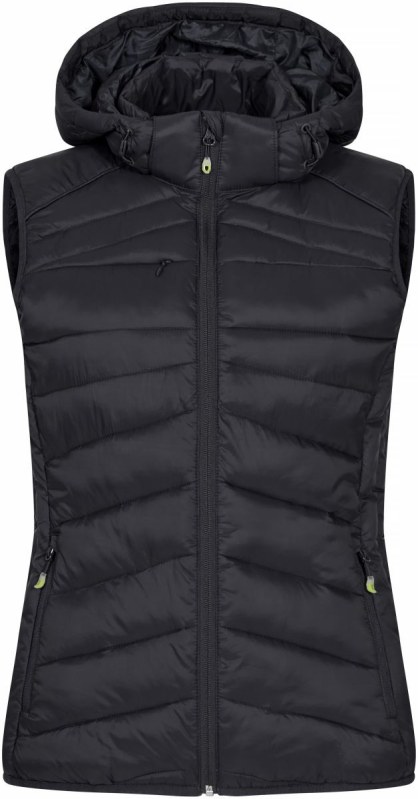 Clique Idaho Vest Women Dámská prošívaná vesta 67.0975 black