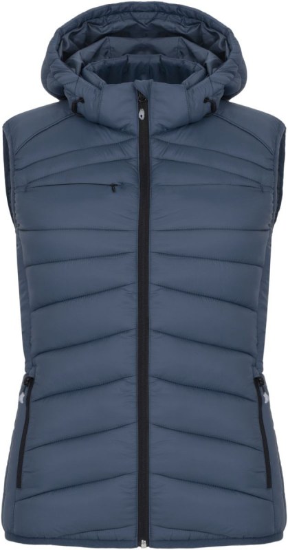 Clique Idaho Vest Women Dámská prošívaná vesta 67.0975 fog blue - Dámské oblečení vesty