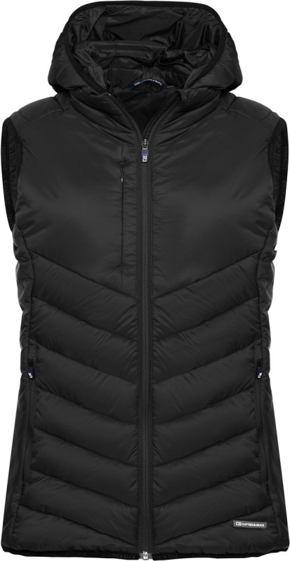 Cutter & Buck Mount Adams Vest Women Dámská prošívaná vesta 68.1483 black