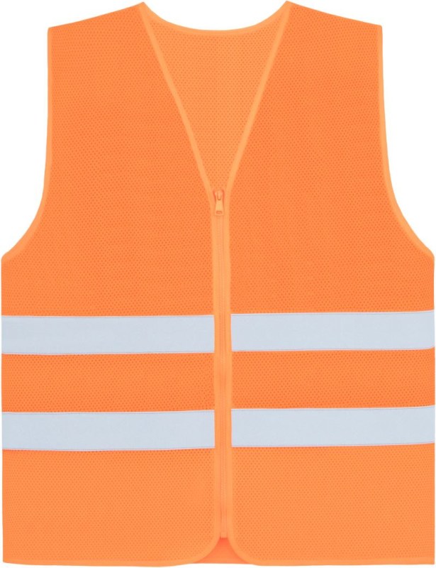 Korntex KXCMZ – Rhodes Hi-Vis síťovaná bezpečnostní vesta 76.XCMZ hi vis orange