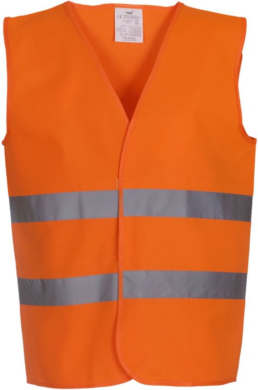 Yoko HVW 102 Hi-Vis bezpečnostní vesta 79.W102 hi vis orange - Dámské oblečení vesty