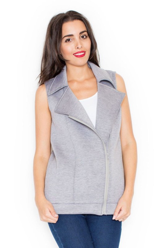 Vesta Katrus K319 Grey - Dámské oblečení vesty