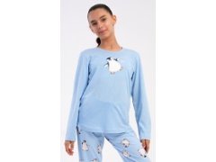 Dětské pyžamo dlouhé Tučňák