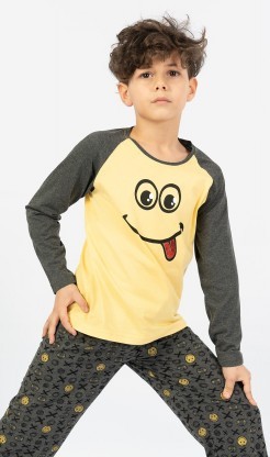 Dětské pyžamo dlouhé Jakub - Pyžama a župany Děti Kluci Chlapecká pyžama Chlapecká pyžama s dlouhým rukávem