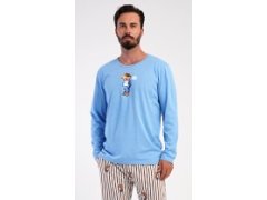 Pánské pyžamo dlouhé Bear