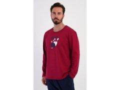 Pánské pyžamo dlouhé Bowling