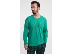 Pánské pyžamo dlouhé Tetris