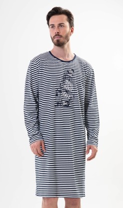 Pánská noční košile s dlouhým rukávem Plachetnice - Pyžama a župany Ostatní Noční košile