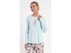 Dámské pyžamo dlouhé Jezevec