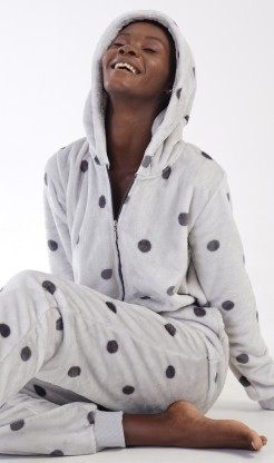 Dámský overal Puntík - Pyžama a&nbsp;župany Ženy Dámská pyžama Dámské overaly na spaní