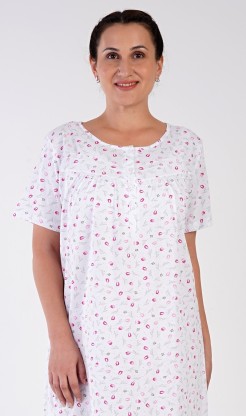 Dámská noční košile s krátkým rukávem Tulip - Pyžama a župany Ženy Dámské noční košile Dámské noční košile s krátkým rukávem