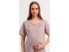 Dámská noční košile mateřská Motýli