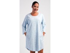 Dámské domácí šaty s&nbsp;tříčtvrtečním rukávem Lauren