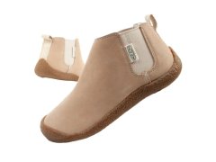 Keen boty mosey chelsea leather boots light beige dámské