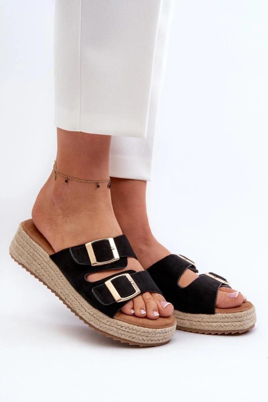 Boty na klínku na platformě model 197421 step in style